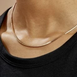 Collier Messaline Plaqué Or Jaune 11 Collier Messaline Plaqué Or Jaune -Montres Magasin FQCFJW0333 model1