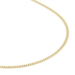 Collier Messaline Plaqué Or Jaune 8 Collier Messaline Plaqué Or Jaune -Montres Magasin FQCFJW0333 view2