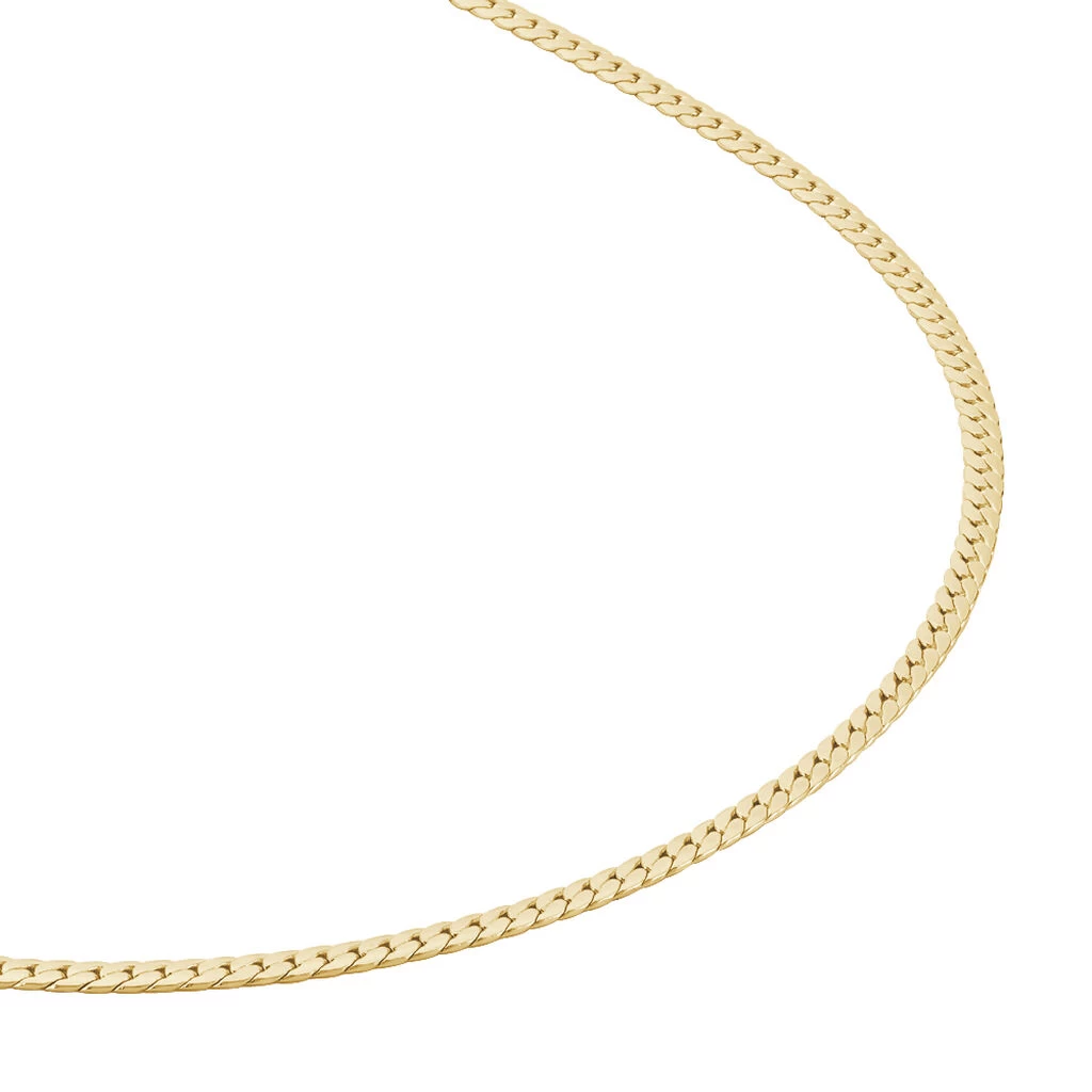 Collier Messaline Plaqué Or Jaune 3 Collier Messaline Plaqué Or Jaune – Image 3