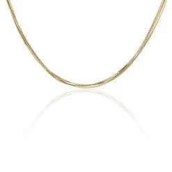 Collier Plaqué Or Jaune Makenna