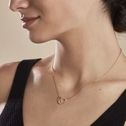 Collier Plaqué Or Kimberlie Oxydes De Zirconium -Montres Magasin FQCFJZW558 model0