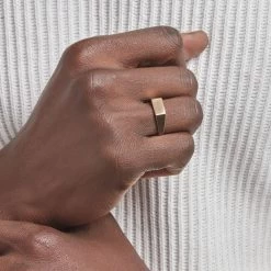 Chevalière Plaqué Or Jaune Alfonso -Montres Magasin FQHHJW0149 model1