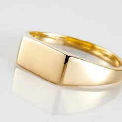 Chevalière Plaqué Or Jaune Alfonso -Montres Magasin FQHHJW0149 view3