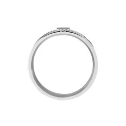 Bague Karly Acier Blanc -Montres Magasin MIDHBWN013 view2