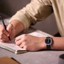 Fawler Paz | Montre Habillée Noire à Une Seule Aiguille En Acier Inoxydable 8 Fawler Paz | Montre Habillée Noire à Une Seule Aiguille En Acier Inoxydable -Montres Magasin rel paz 27383 simon ccmodel 1x1 6 copy