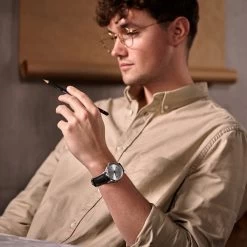 Fawler Paz | Montre Habillée Argenté à Une Seule Aiguille En Acier Inoxydable 9 Fawler Paz | Montre Habillée Argenté à Une Seule Aiguille En Acier Inoxydable -Montres Magasin rel paz 27385 simon ccmodel 1x1 3 copy