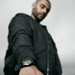 Seizmont Dante II | Montre Squelette Noire à Mouvement Couleur Or -Montres Magasin rel szdii 1x1 24810 3