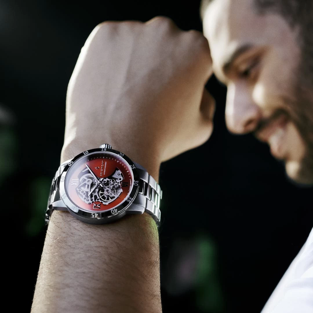 Seizmont Dante II | Montre Squelette Argentée En édition Limitée 2 Seizmont Dante II | Montre Squelette Argentée En édition Limitée – Image 2