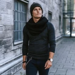 Fawler Bonnet Kai Kane Noir -Montres Magasin square 1 165